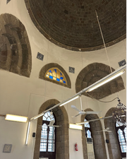 سقف و گنبد اصلی از داخل